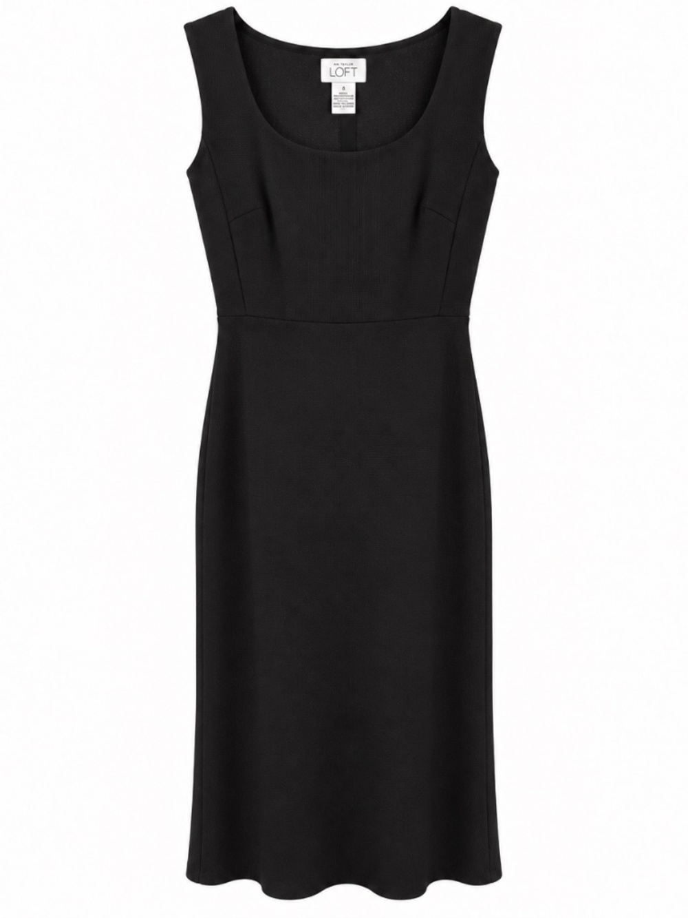 Ann Taylor LOFT Navy Sleeveless Dress 6  Classic Navy